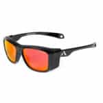 Noir Brillant - Gris Red Flash